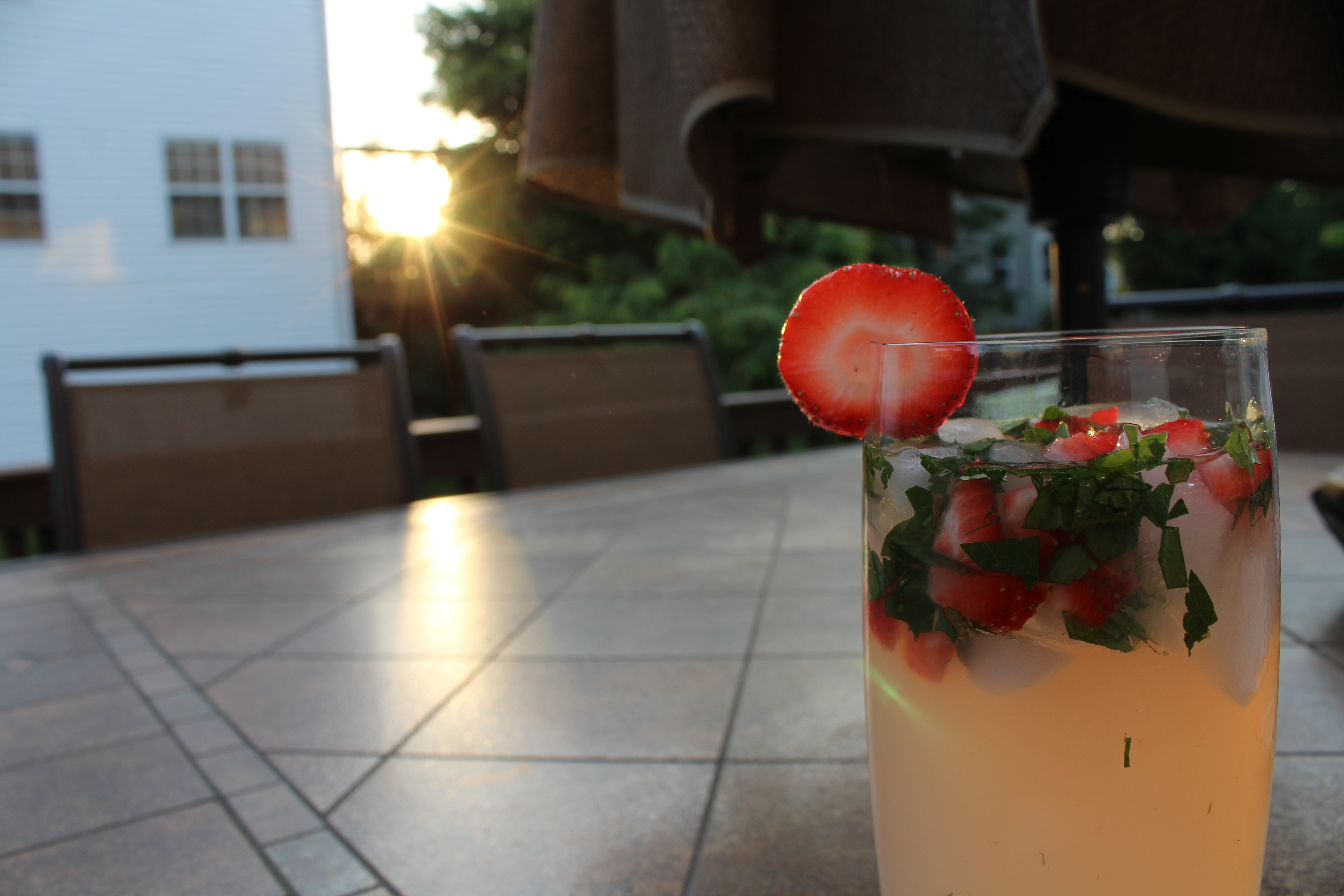 Vodka Strawberry Mint Lemonade
